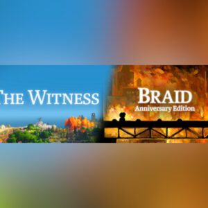 Braid Anniversary Edition + The Witness Bundle PC Steam CD Key