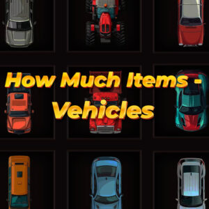 How Much Items: Vehicles PC Steam CD Key