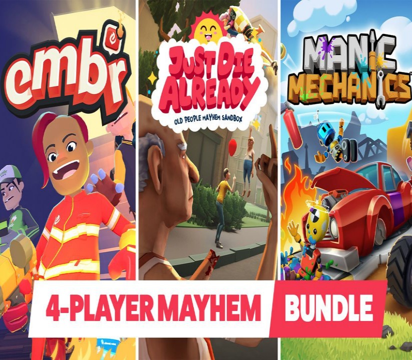 4-Player Mayhem Bundle PC Steam CD Key