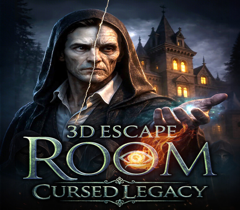3D Escape Room: Cursed Legacy PC Steam CD Key