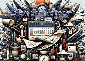 Calendar Notess PC Steam CD Key