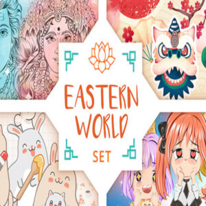 Movavi Video Editor Plus 2022 - Eastern World Set DLC Steam CD Key