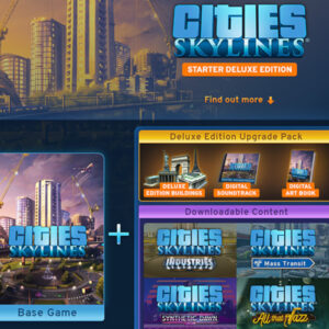 Cities: Skylines Starter Deluxe Edition Bundle PC Steam CD Key