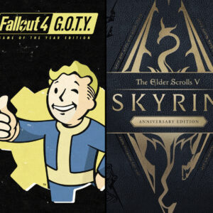 The Elder Scrolls V: Skyrim Anniversary Edition + Fallout 4 G.O.T.Y. PC Steam CD Key